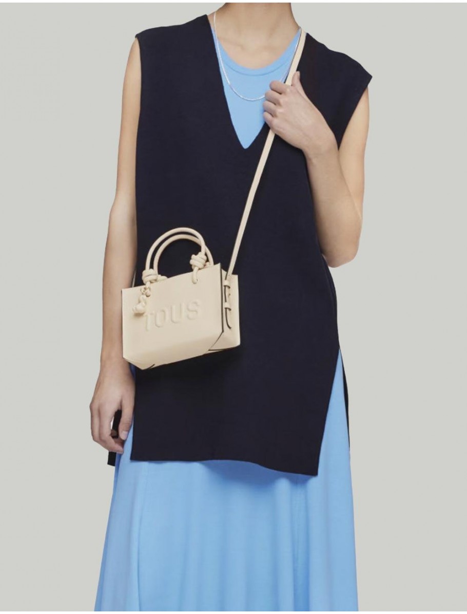 BOLSO TOUS LA RUE NEW MINI BOLSO HORIZ BEIG