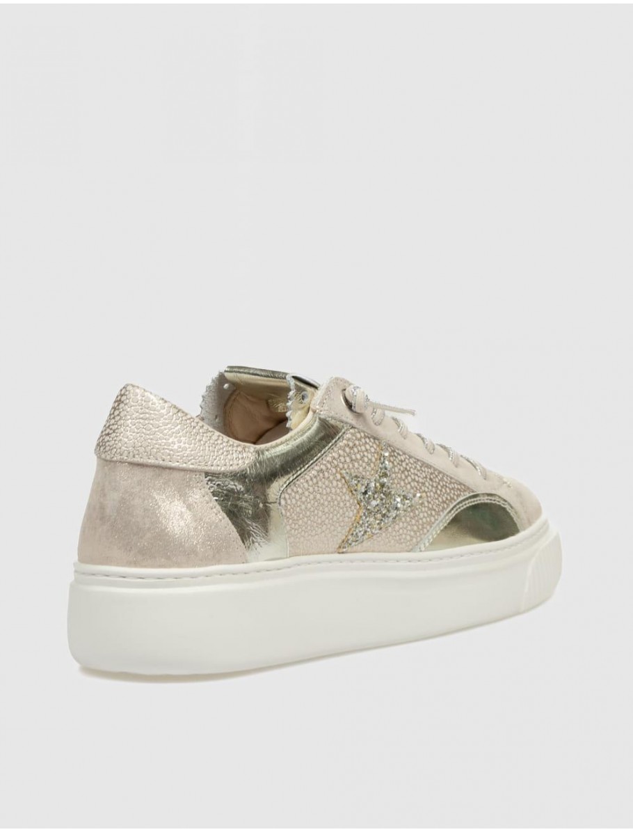 ZAPATILLA CETTI 1342XL PLATINO
