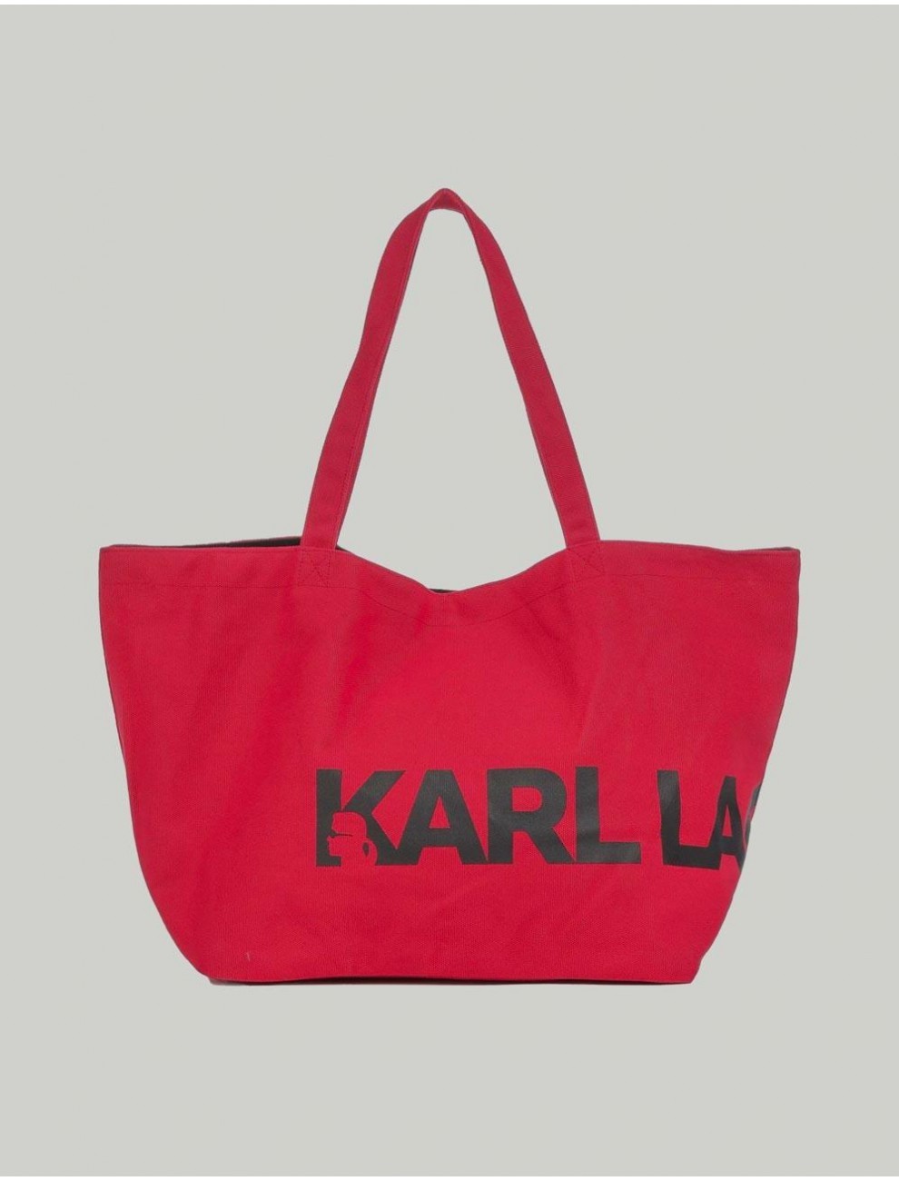BOLSO KARL LAGERFED K ESSENTIAL BIG LOGO ROJO