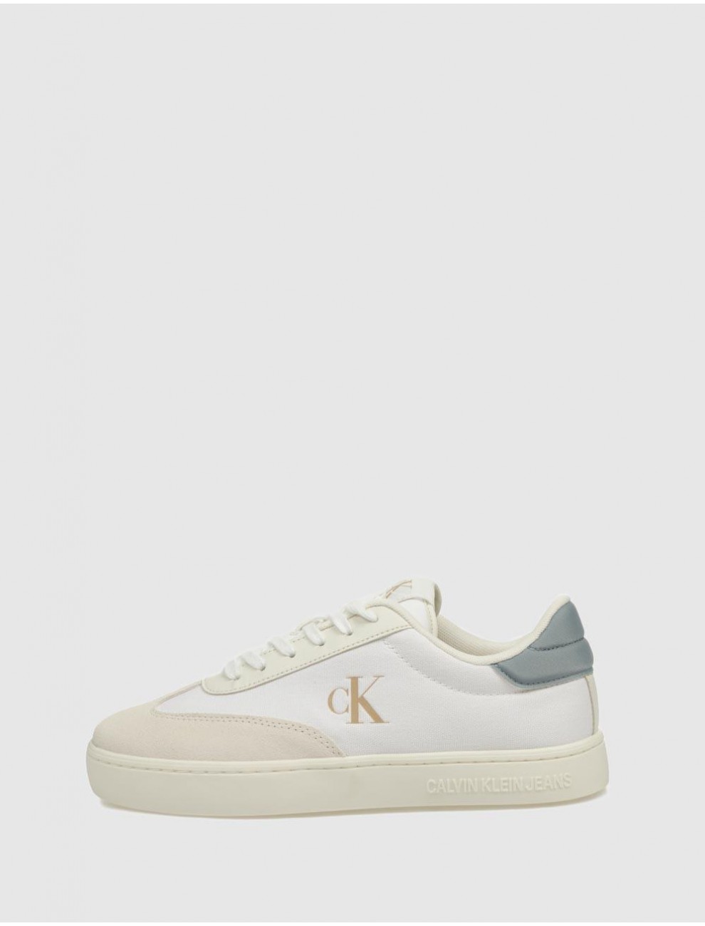 ZAPATILLA CALVIN KLEIN CLASSIC CUPSOLE LOW MIX MG BLANCO