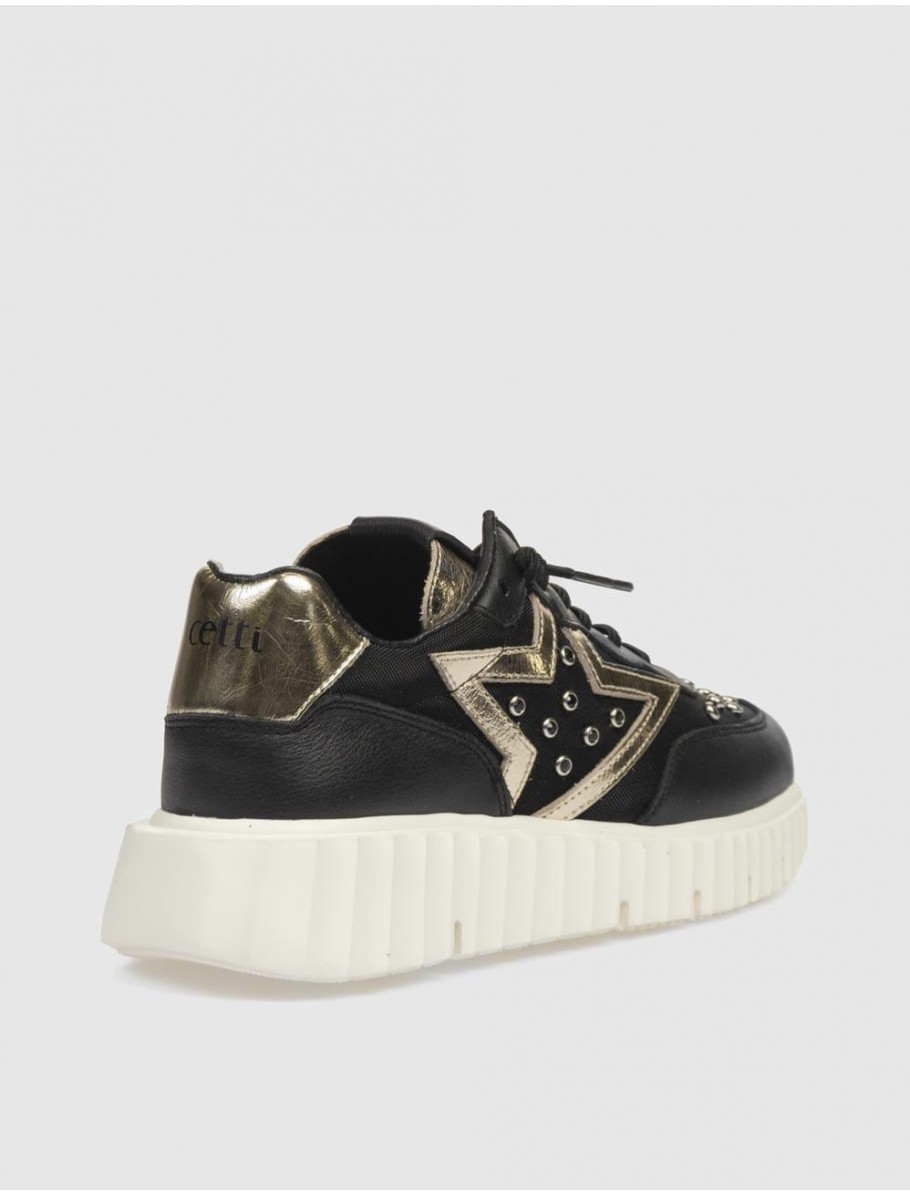 ZAPATILLA CETTI 1391 NEGRO