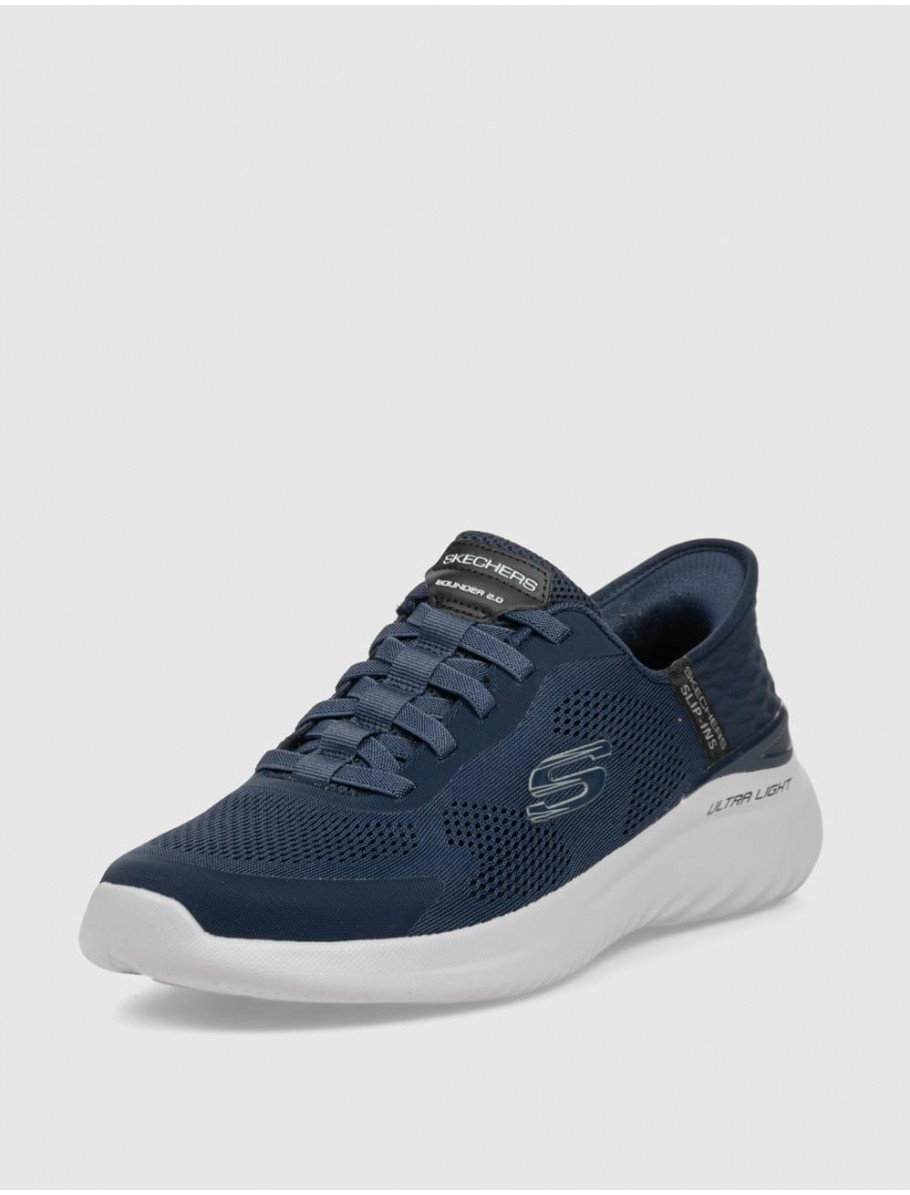 ZAPATILLA SKECHERS BOUNDER 20 EMERGED MARINO