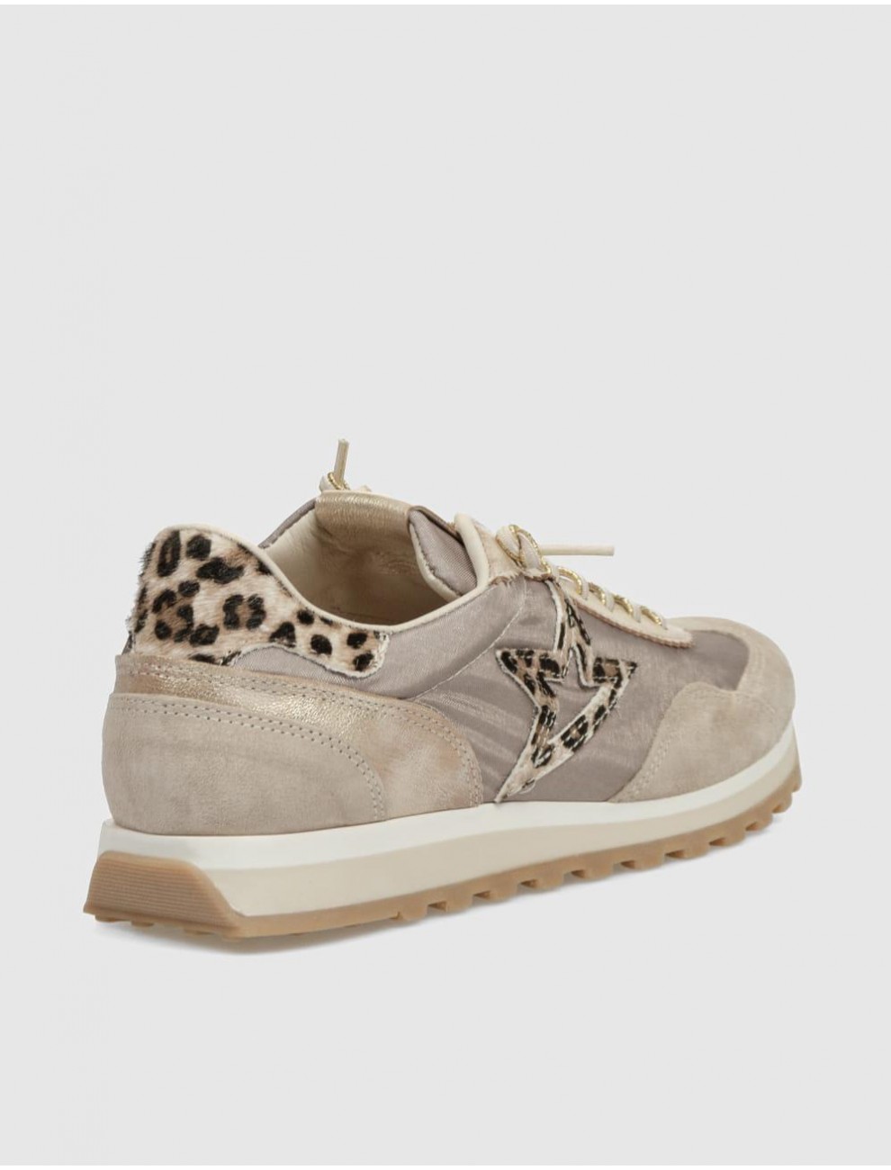 Deportivo De Mujer C-1259 Platino CETTI | Luna Calzados
