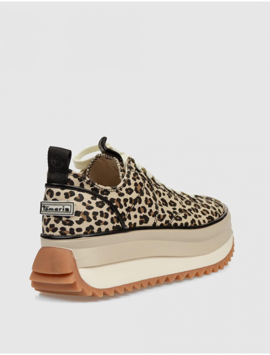 ZAPATILLA TAMARIS 23731 41 LEOPARDO