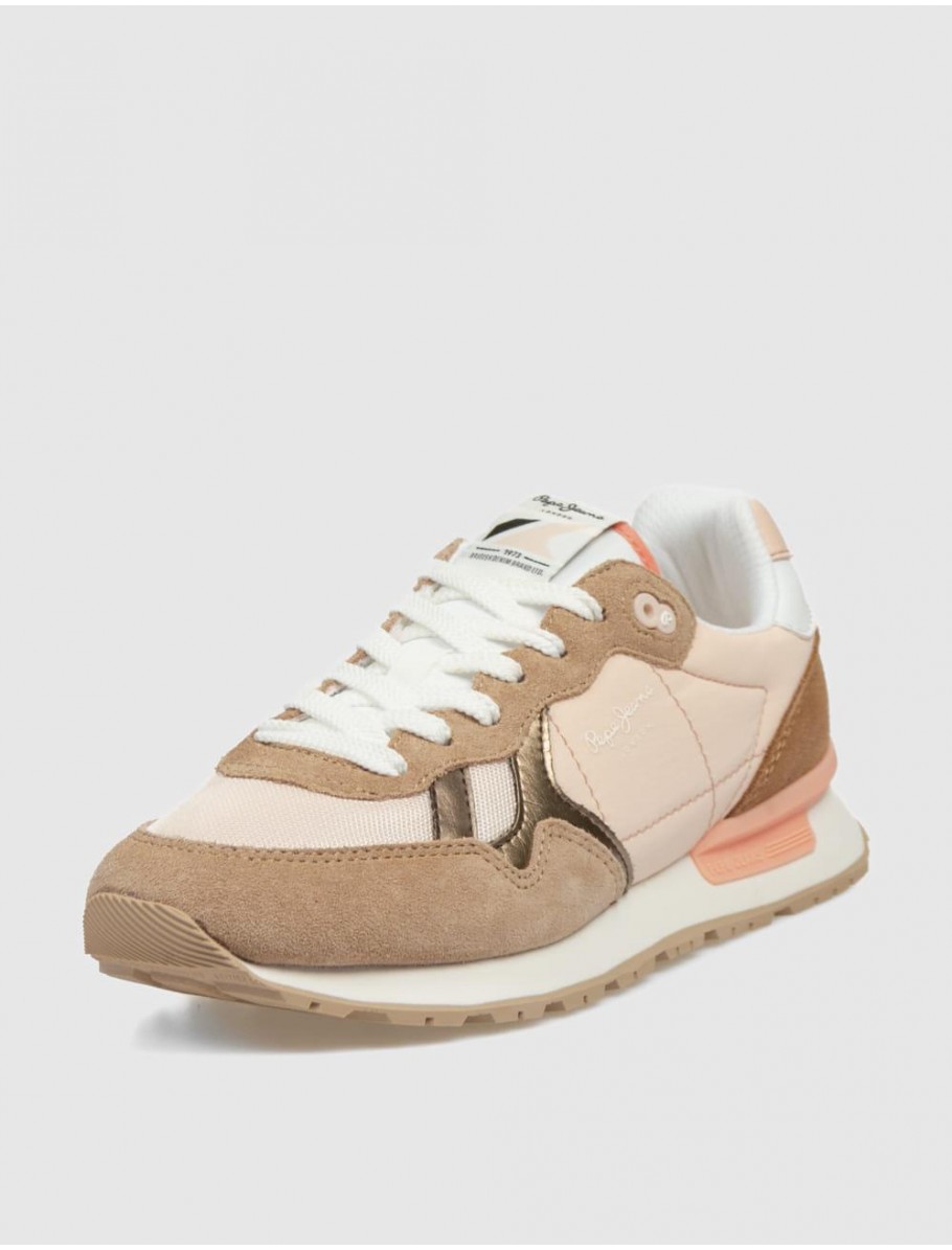 ZAPATILLA PEPE JEANS BRIT CAMP CaMEL