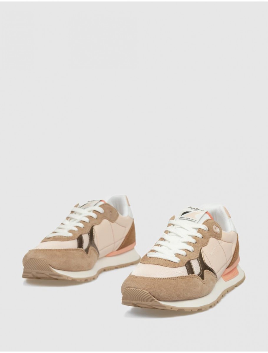ZAPATILLA PEPE JEANS BRIT CAMP CaMEL