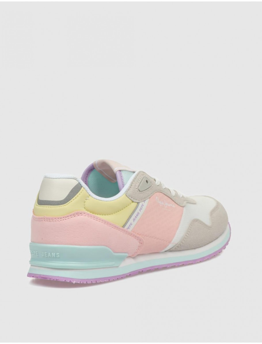 ZAPATILLA PEPE JEANS LONDON PRINT G GRIS