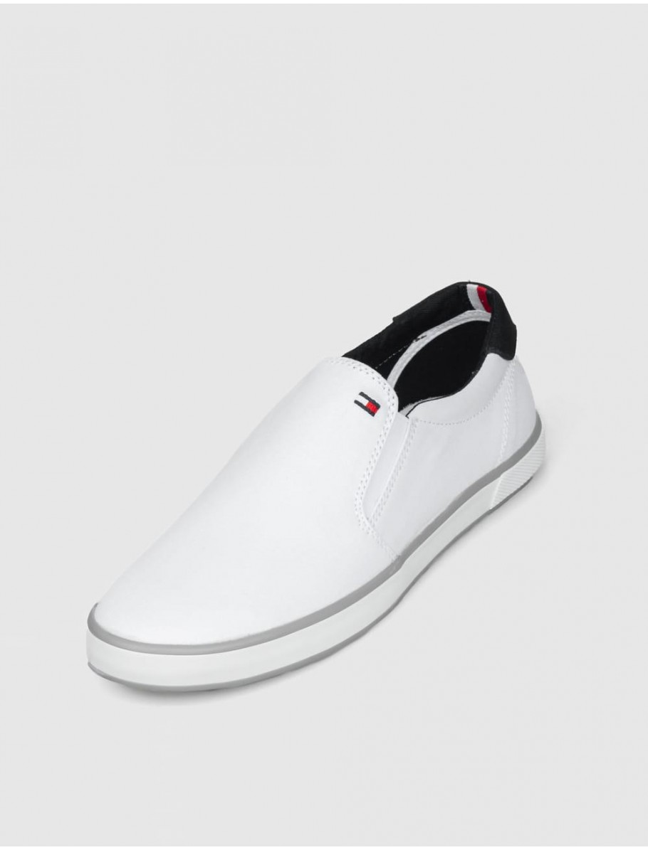 ZAPATILLA TOMMY HILFIGER ICONIC SLIP ON SNEAKER BLANCO