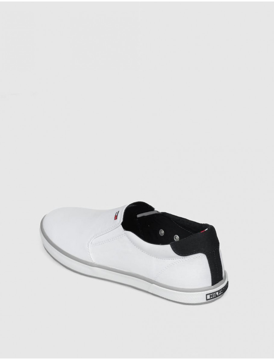 ZAPATILLA TOMMY HILFIGER ICONIC SLIP ON SNEAKER BLANCO