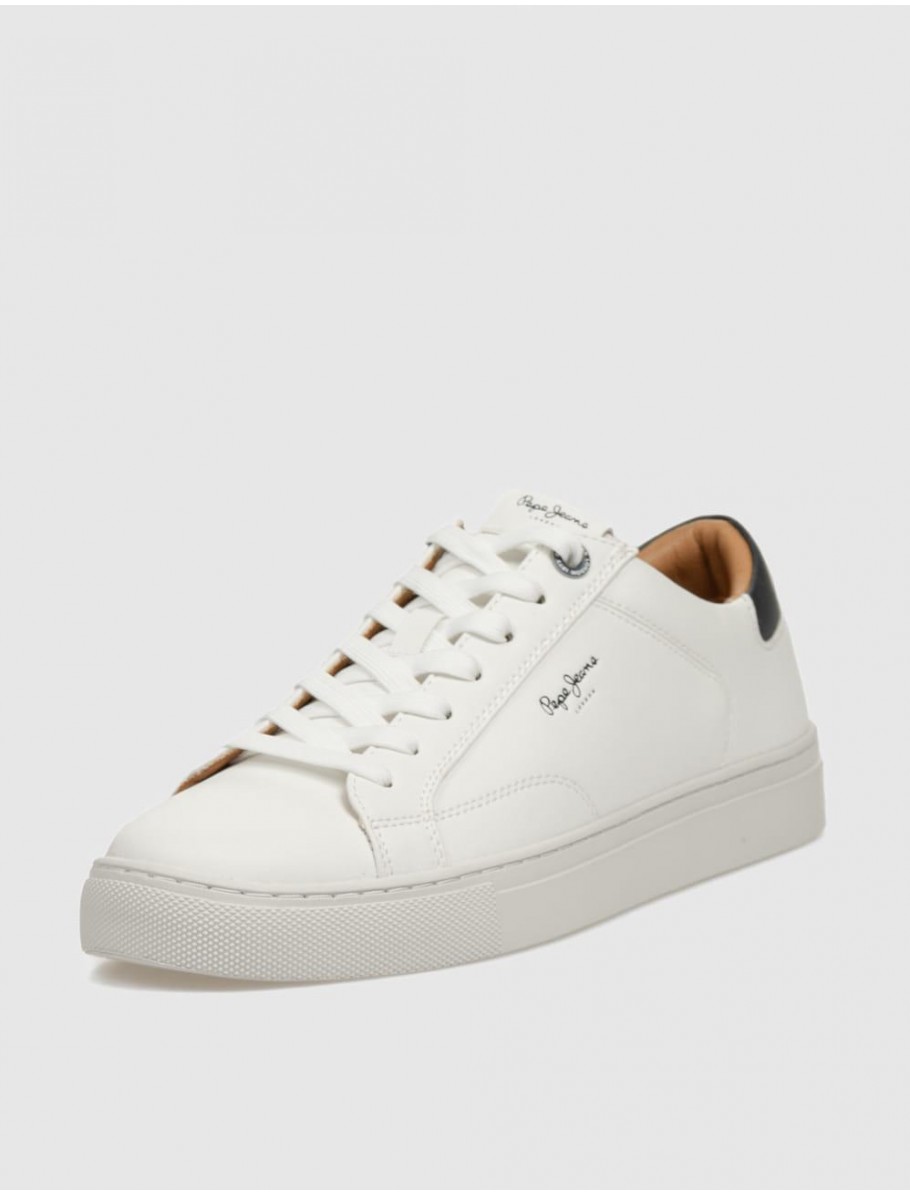 ZAPATILLA PEPE JEANS JOE BASIC BLANCO