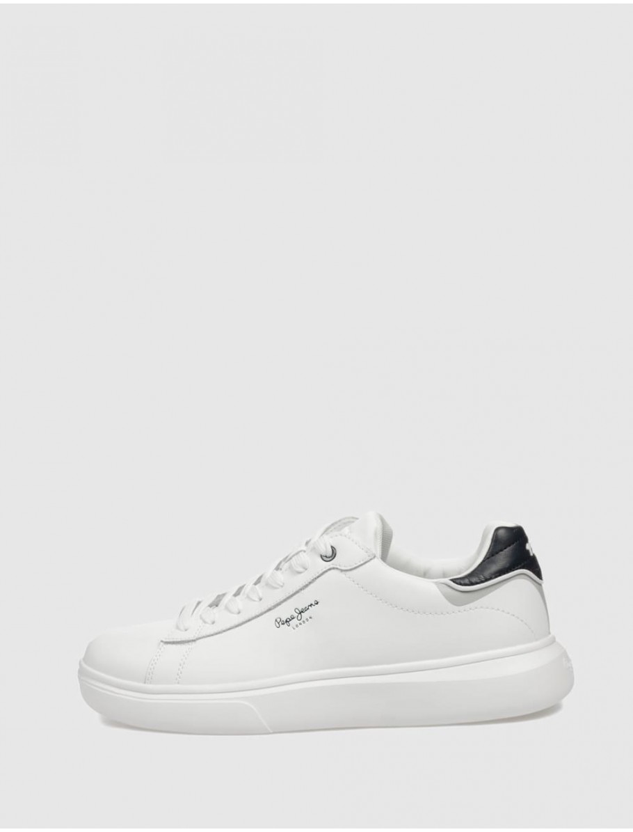 ZAPATILLA PEPE JEANS EATON ONE BLANCO
