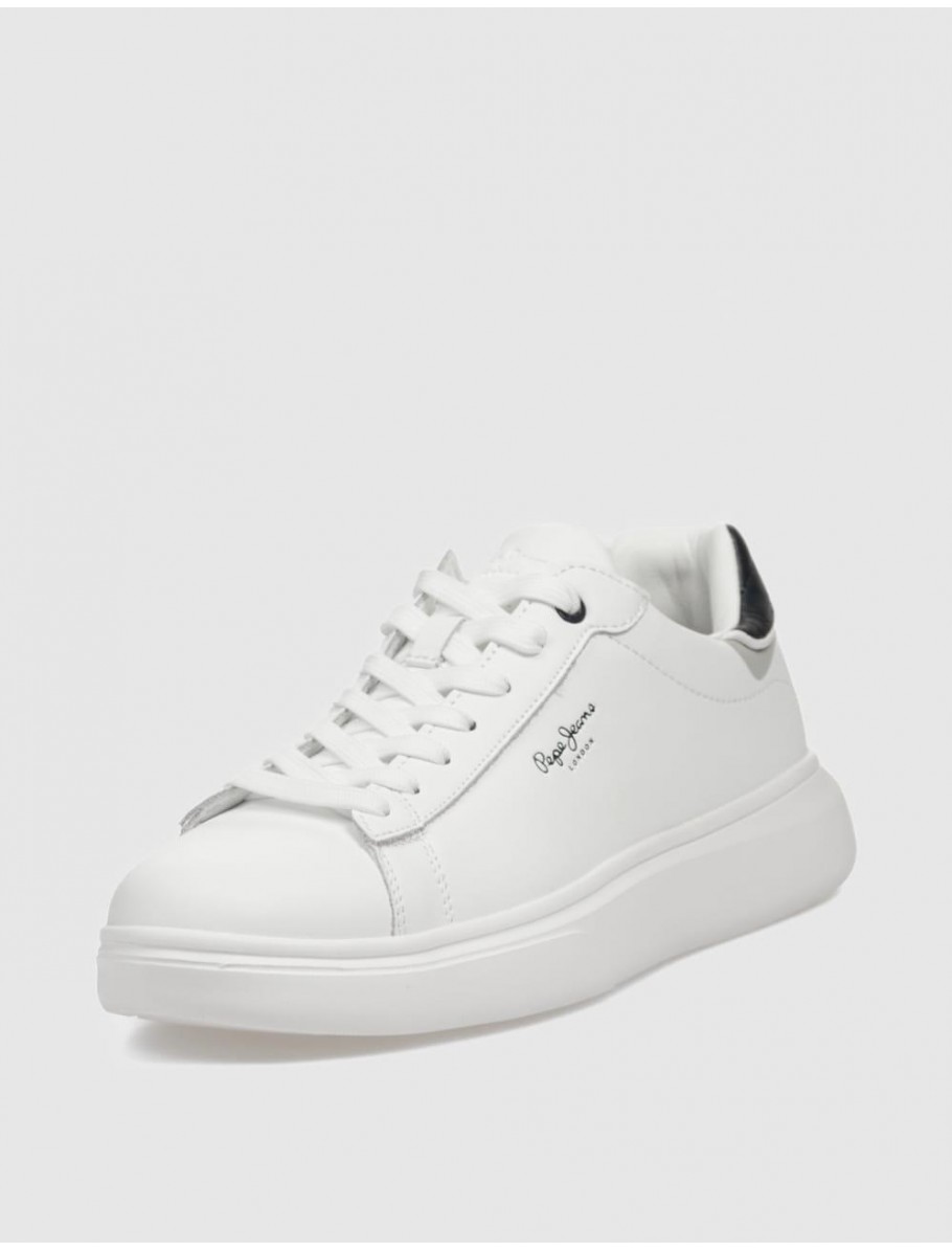 ZAPATILLA PEPE JEANS EATON ONE BLANCO