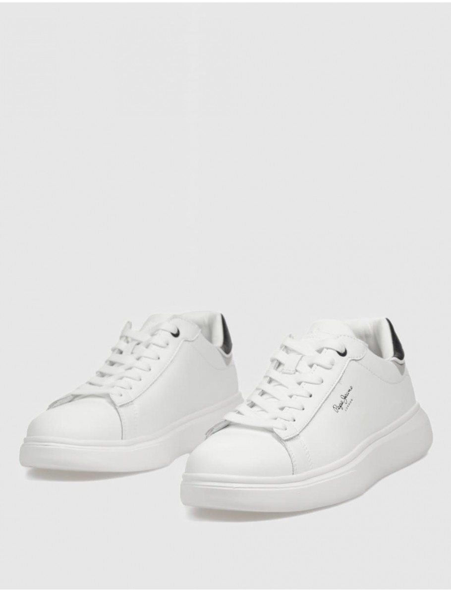 ZAPATILLA PEPE JEANS EATON ONE BLANCO