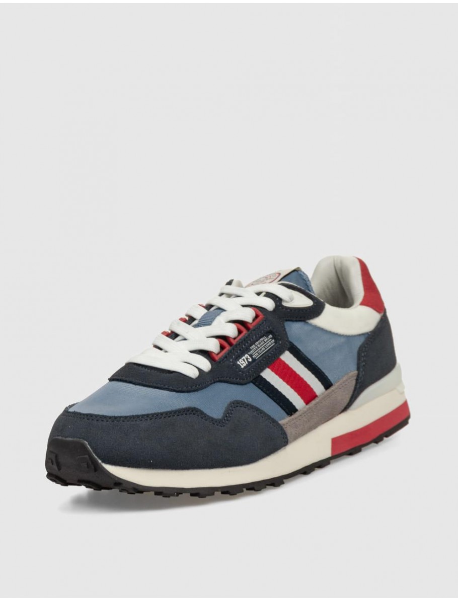 ZAPATILLA PEPE JEANS KINGSTON HERITAGE M MARINO