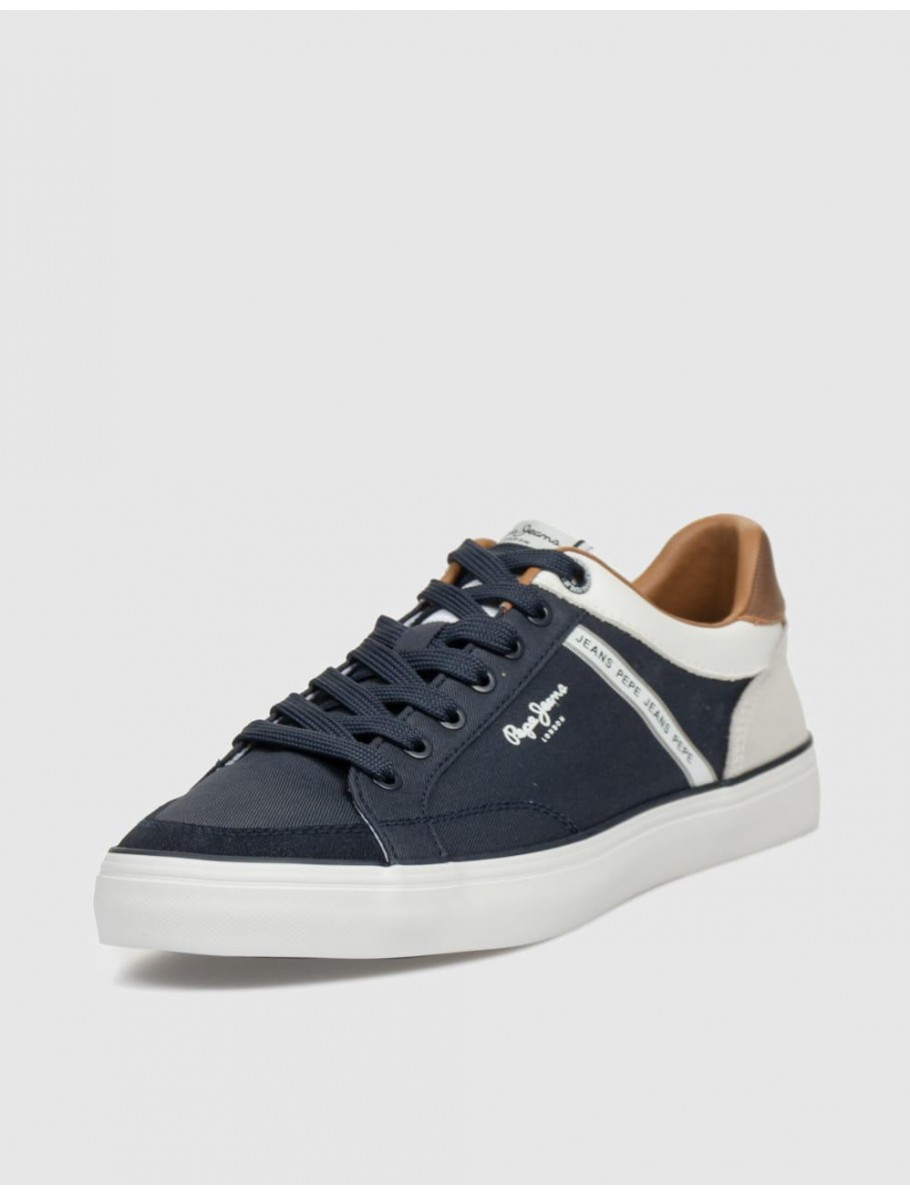 ZAPATILLA PEPE JEANS KENTON STAGE MARINO