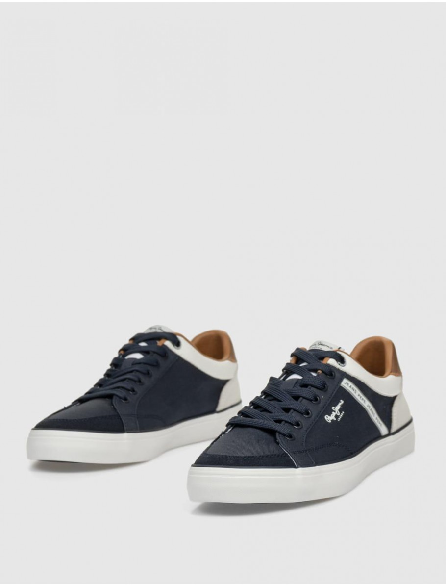 ZAPATILLA PEPE JEANS KENTON STAGE MARINO