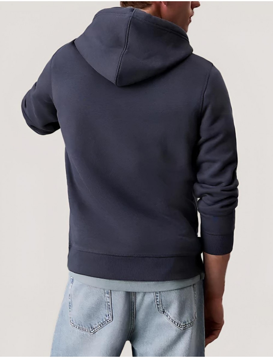 SUDADERA CALVIN KLEIN MONOLOGO HOODIE MARINO