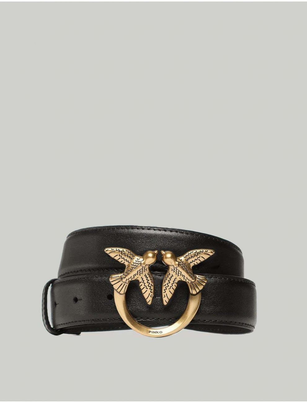 CINTURoN PINKO LOVE BERRY H3 NEGRO