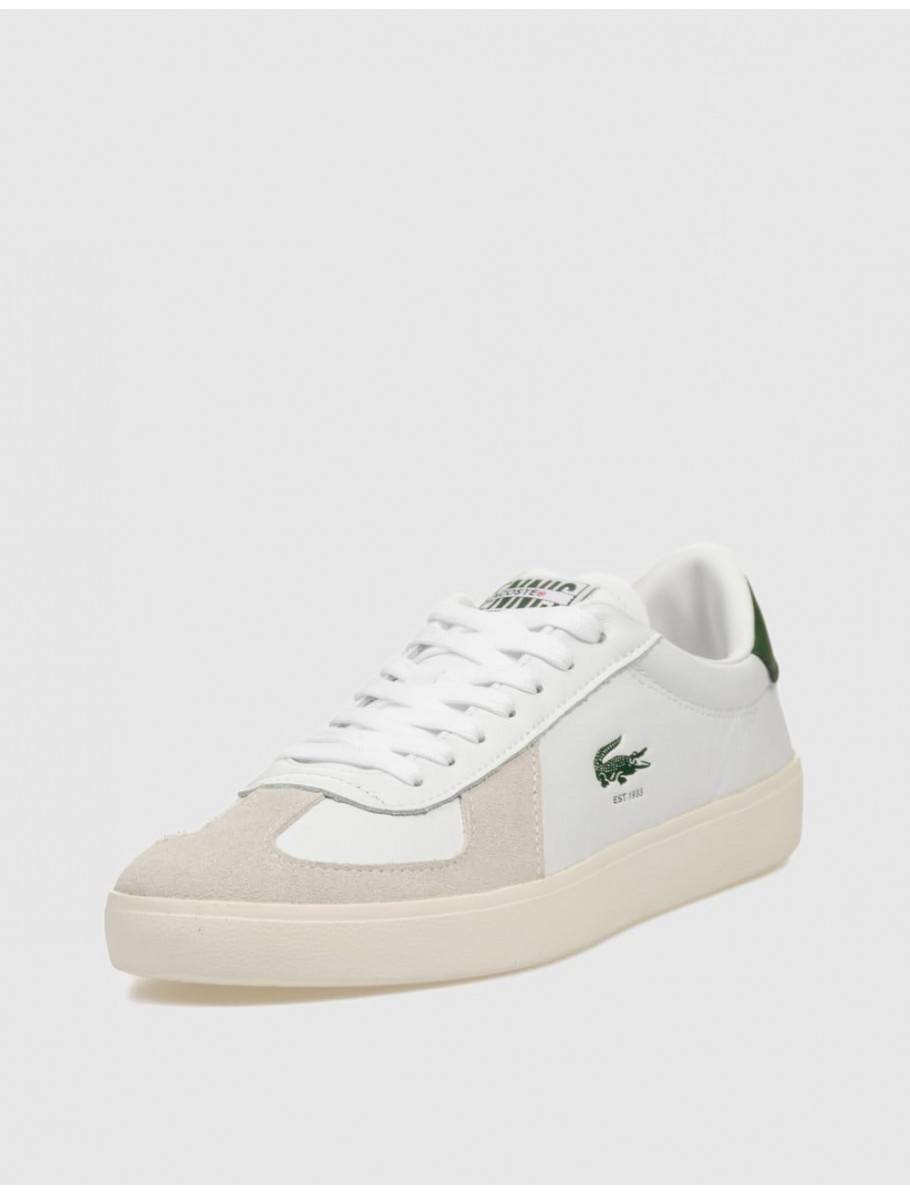 ZAPATILLA LACOSTE BASESHOT PRO BLANCO