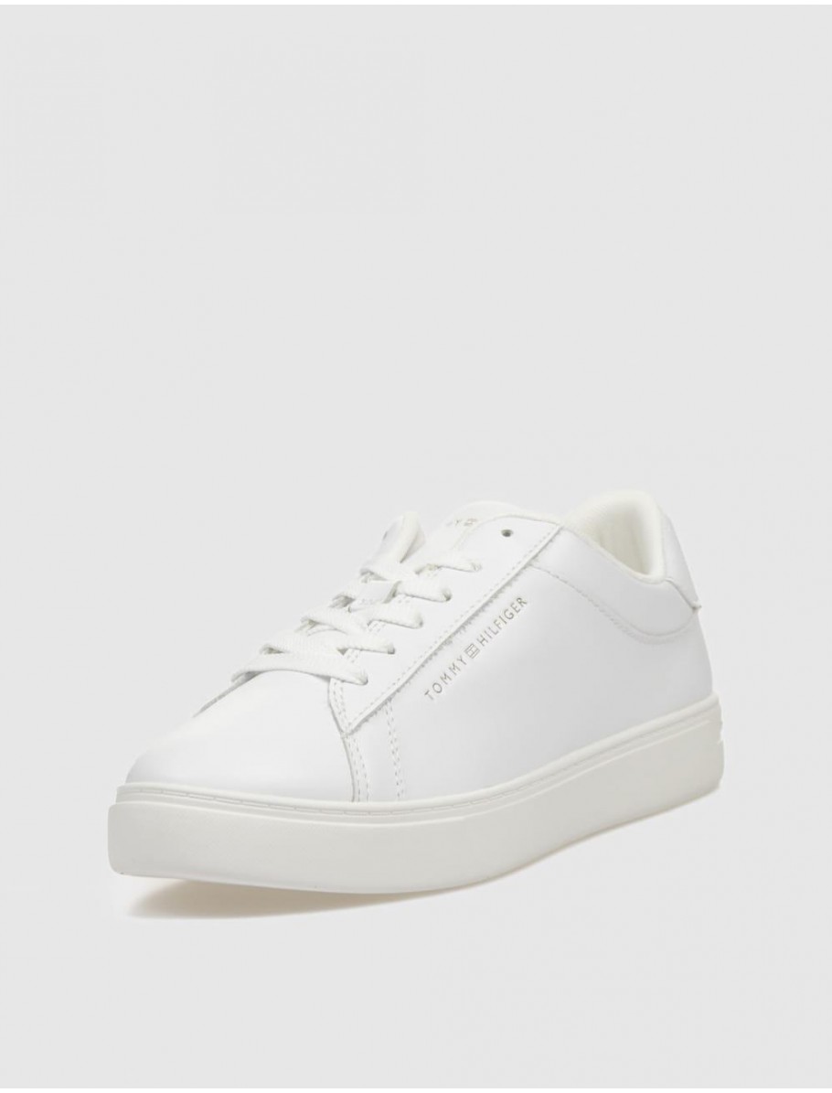 ZAPATILLA TOMMY HILFIGER ESSENTIAL COURT SNEAKER BLANCO