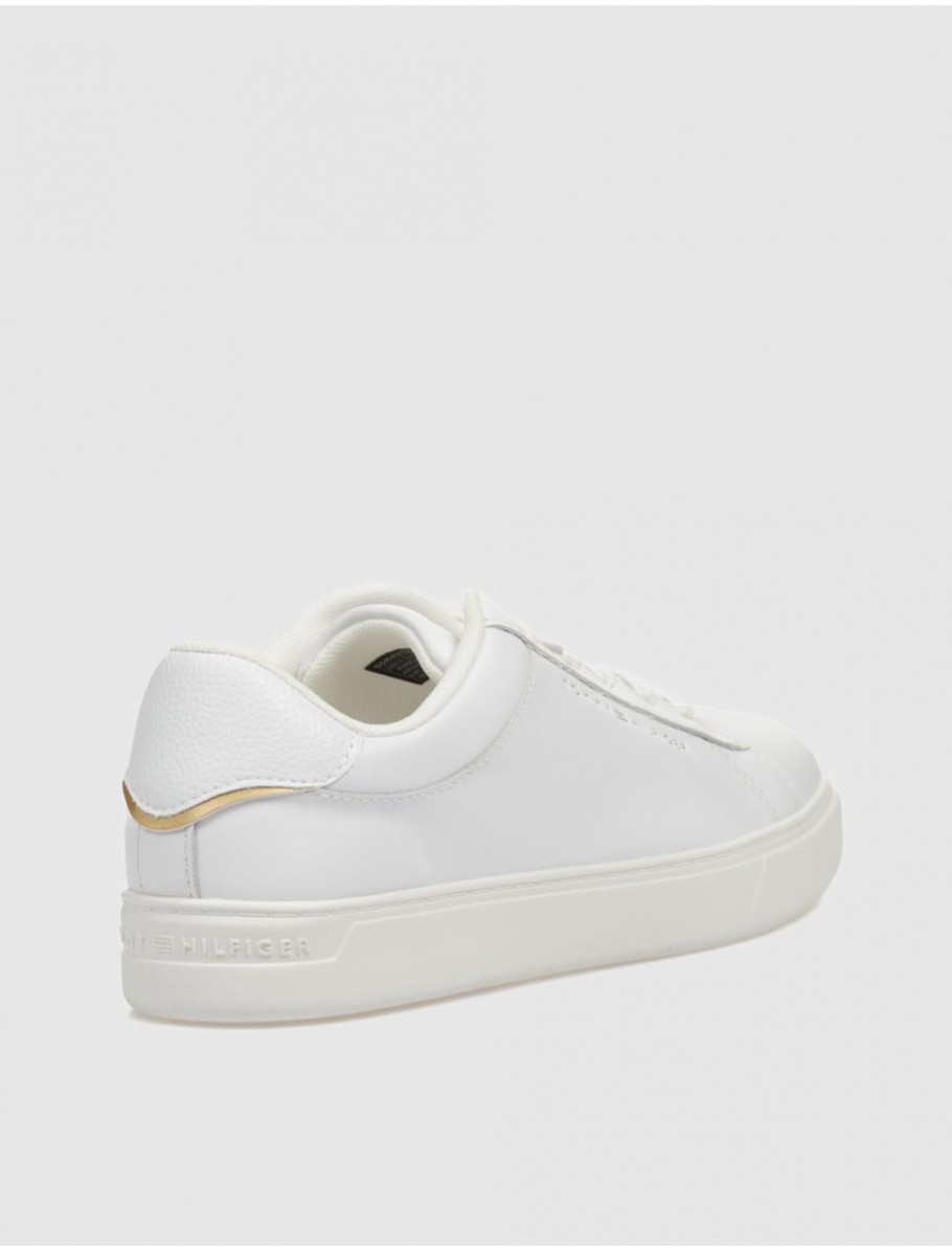 ZAPATILLA TOMMY HILFIGER ESSENTIAL COURT SNEAKER BLANCO