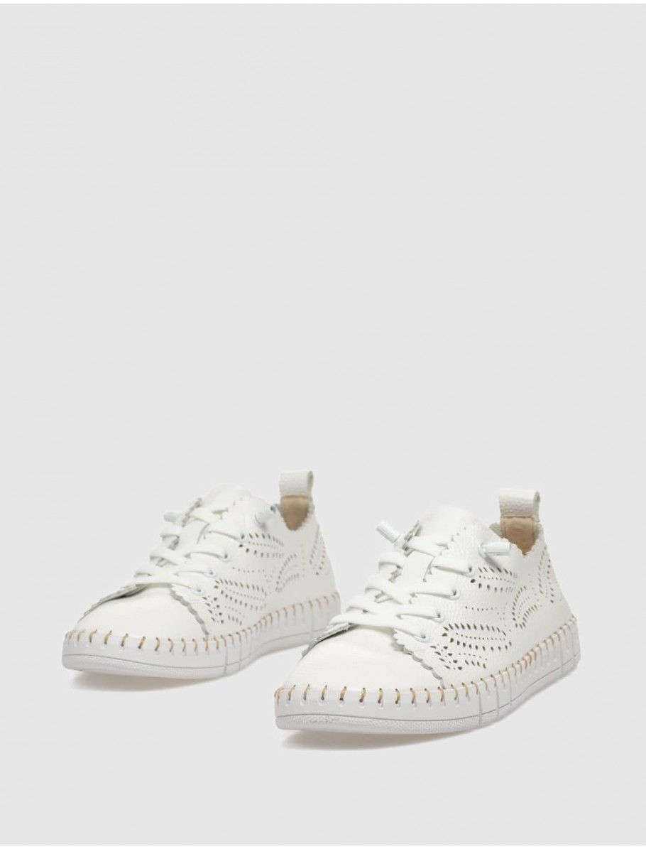 ZAPATILLA THE HAPPY MONK CRETTA 014 BLANCO