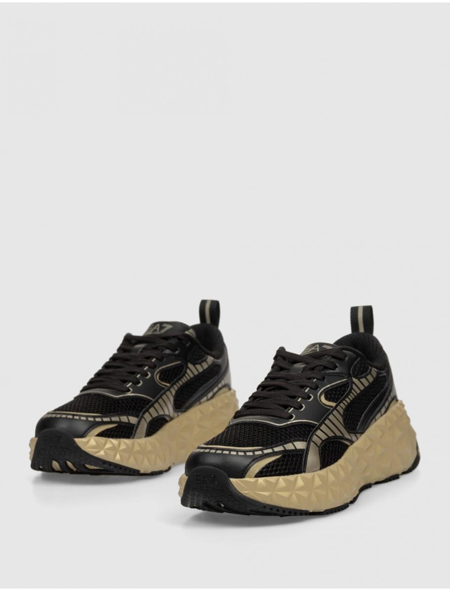 ZAPATILLA ARMANI EA7 X8X238 NEGRO