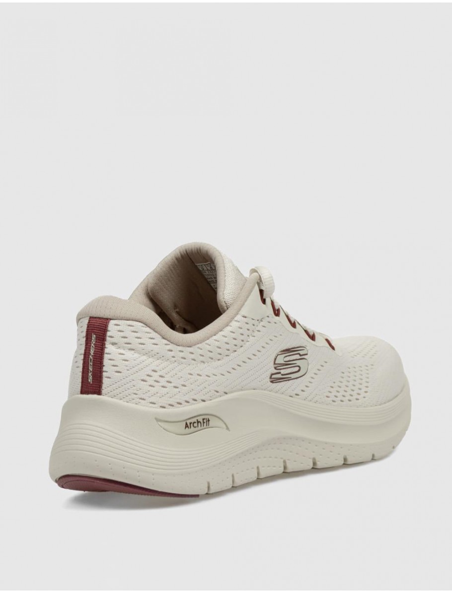 ZAPATILLA SKECHERS ARCH FIT 20 BEIG