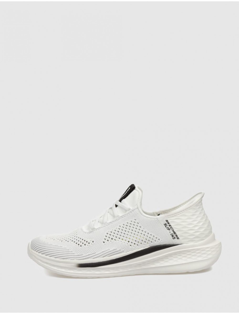 ZAPATILLA SKECHERS SLADE QUINTO BLANCO