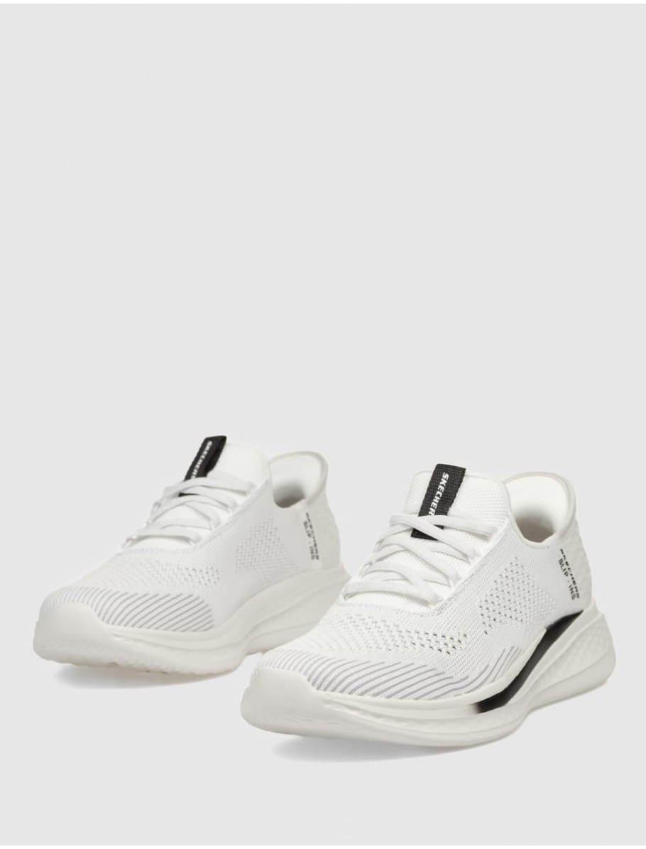 ZAPATILLA SKECHERS SLADE QUINTO BLANCO