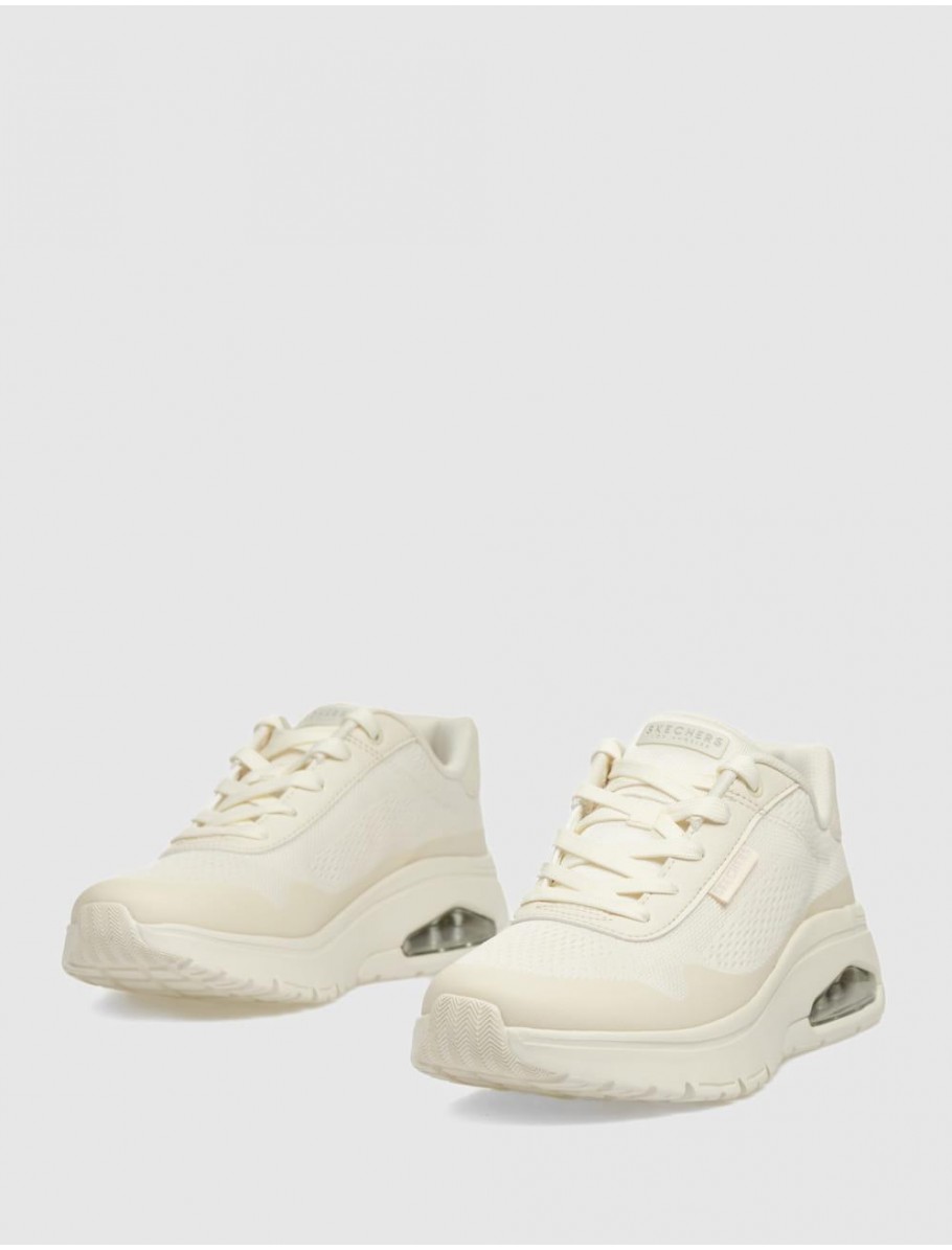 ZAPATILLA SKECHERS UNO FLEX BEIG