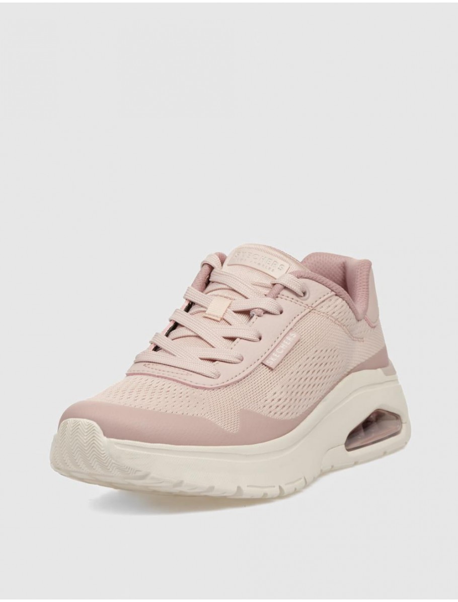 ZAPATILLA SKECHERS UNO FLEX ROSA