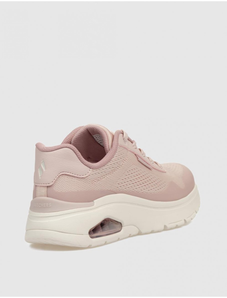 ZAPATILLA SKECHERS UNO FLEX ROSA