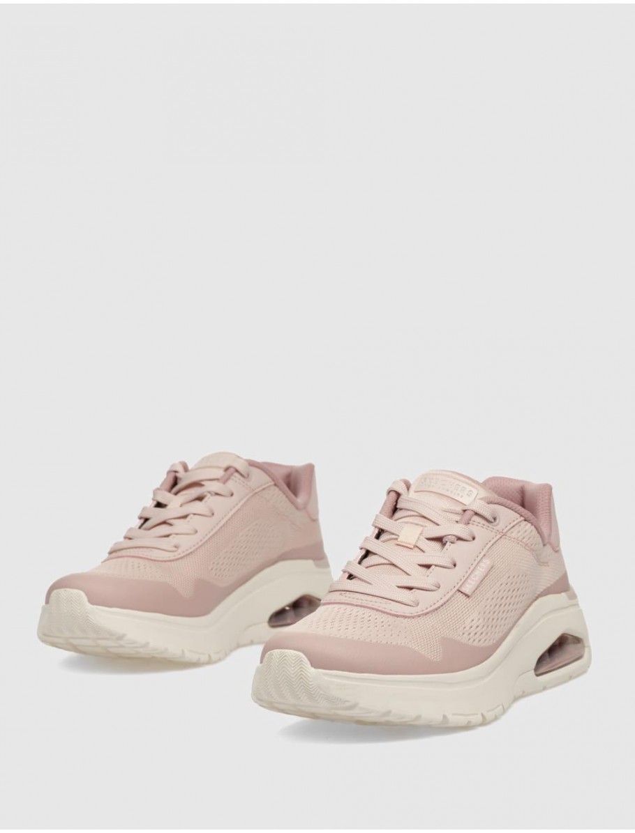ZAPATILLA SKECHERS UNO FLEX ROSA