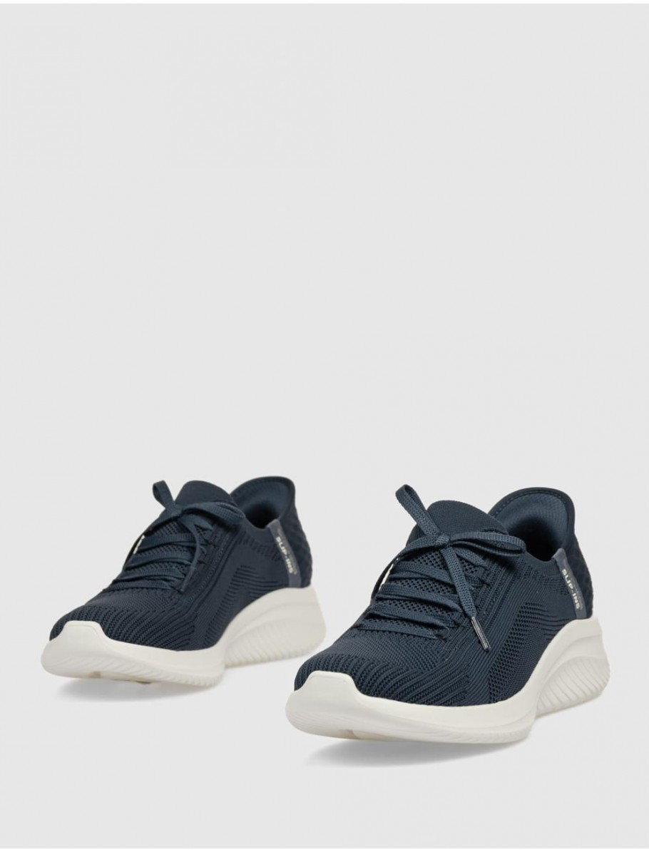 ZAPATILLA SKECHERS SLIP INS ULTRA FLEX 30 BRILLI MARINO