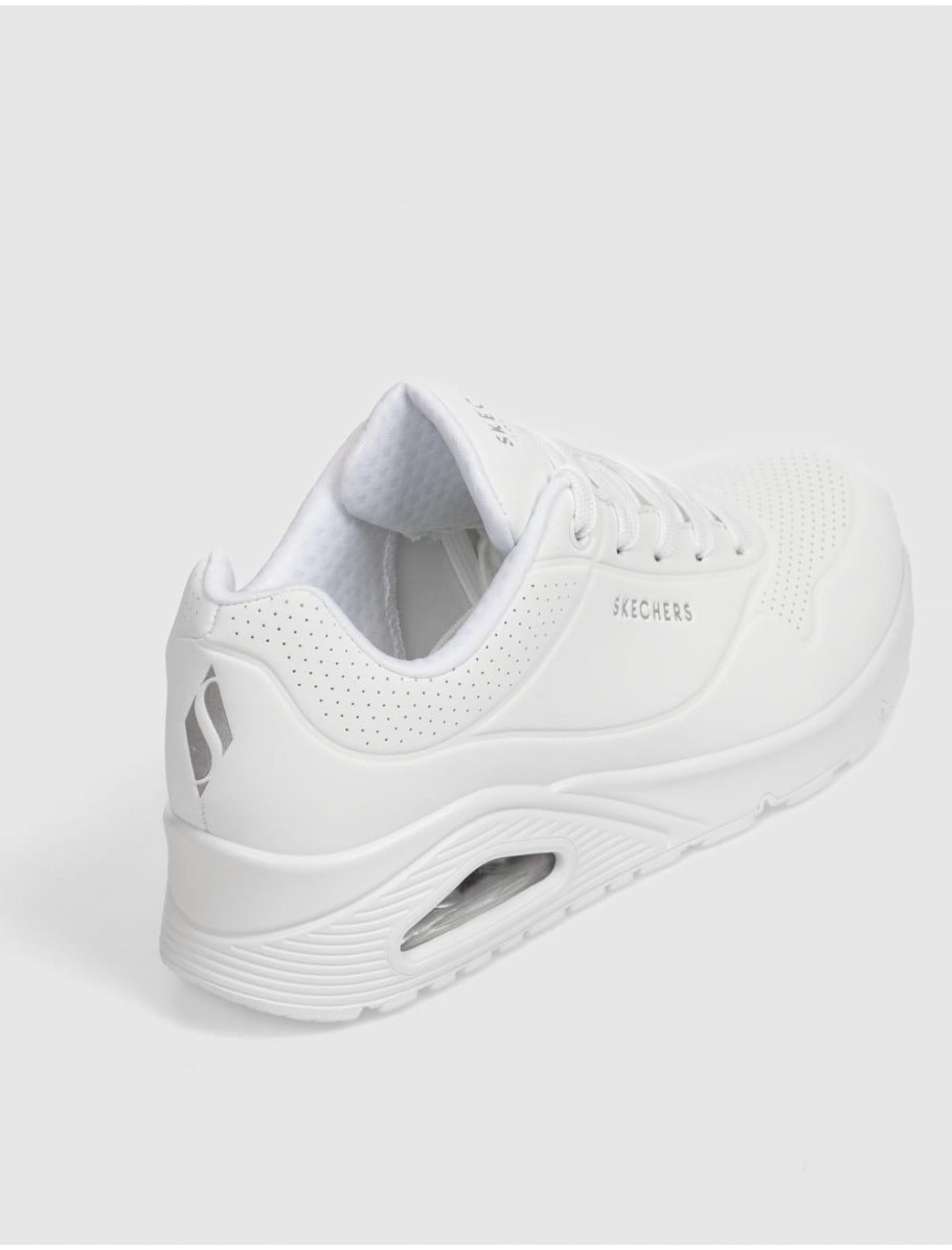 ZAPATILLA SKECHERS UNO STAND ON AIR BLANCO