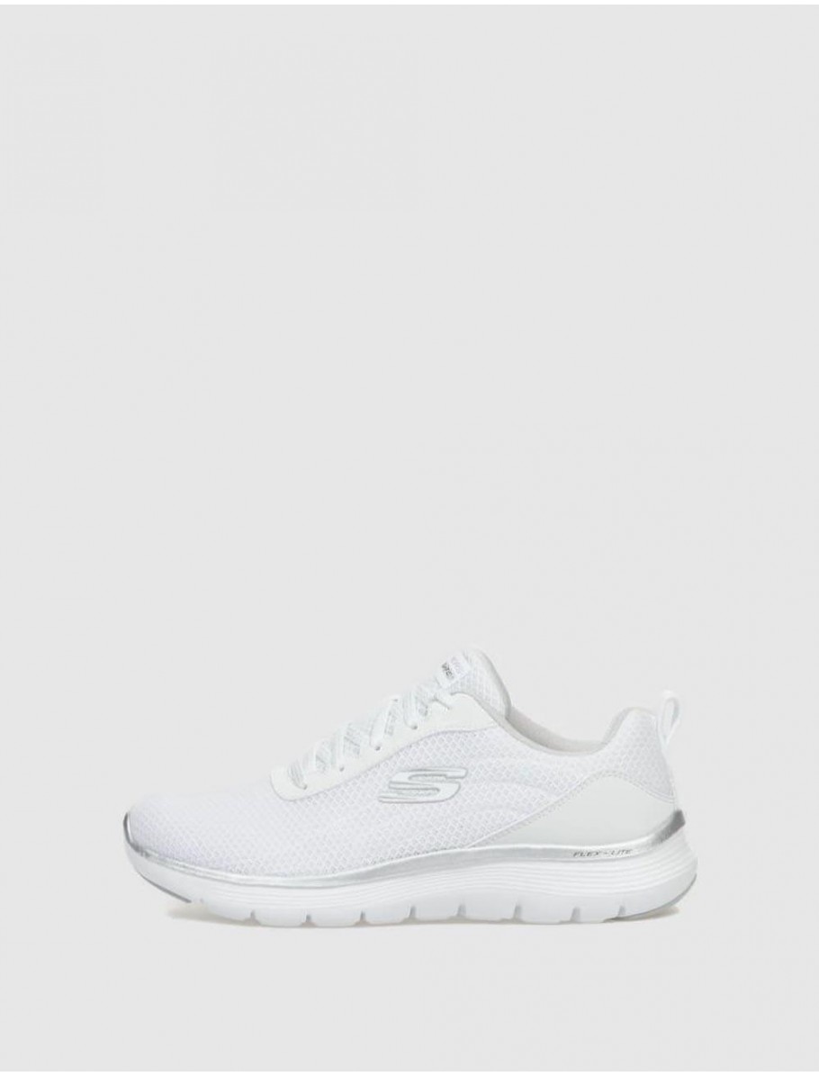 ZAPATILLA SKECHERS FLEX APPEAL 50 BLANCO