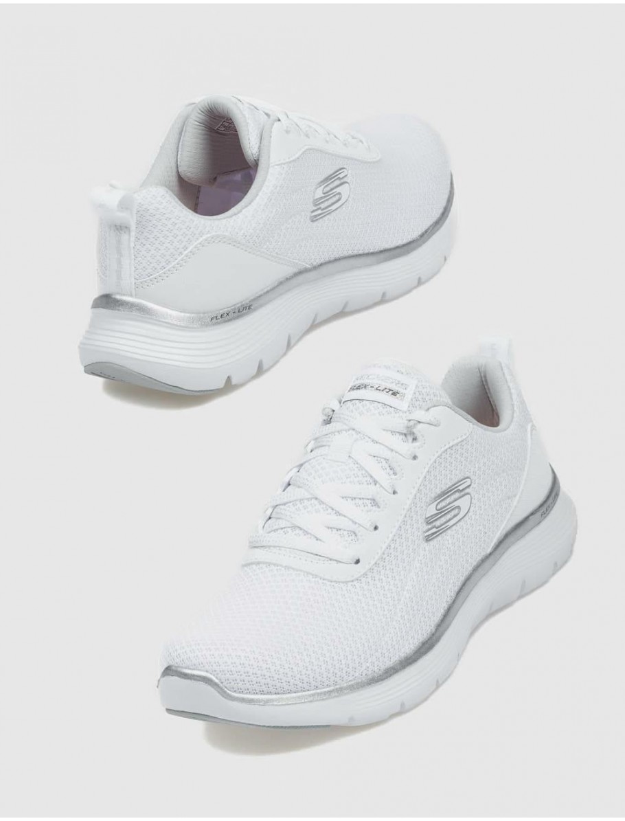 ZAPATILLA SKECHERS FLEX APPEAL 50 BLANCO