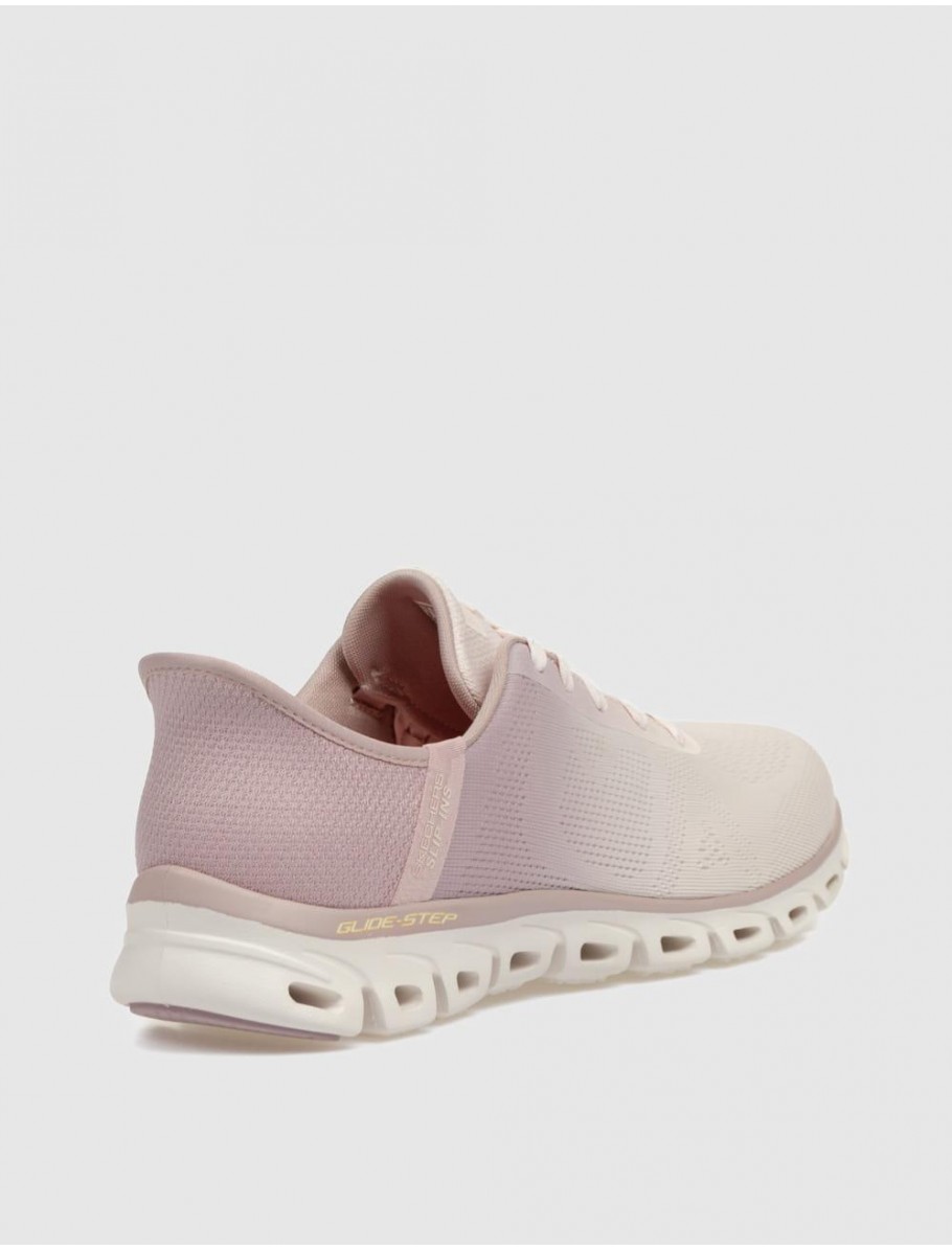 ZAPATILLA SKECHERS GLIDE STEP EXCITE LILA