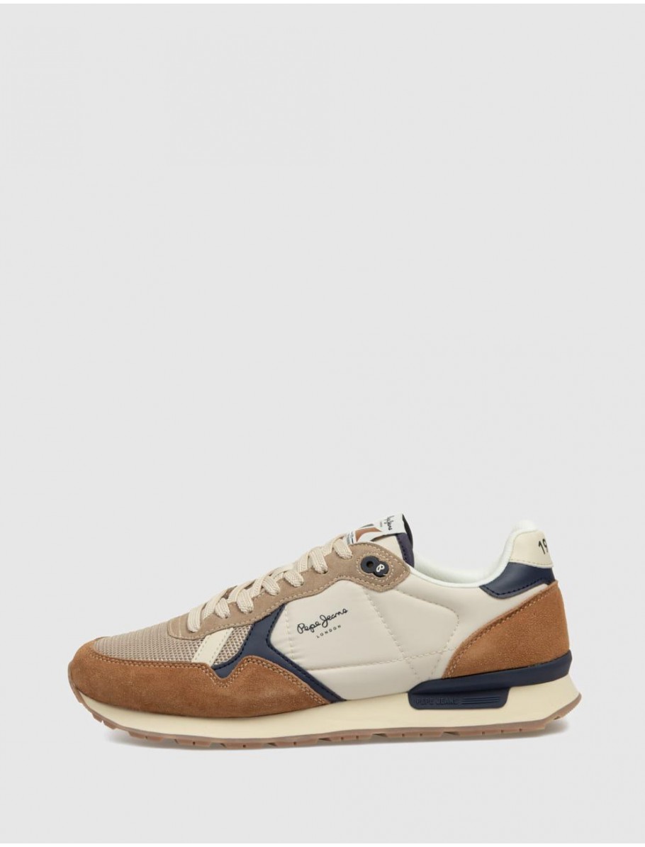 ZAPATILLA PEPE JEANS BRIT CAMP MARRoN