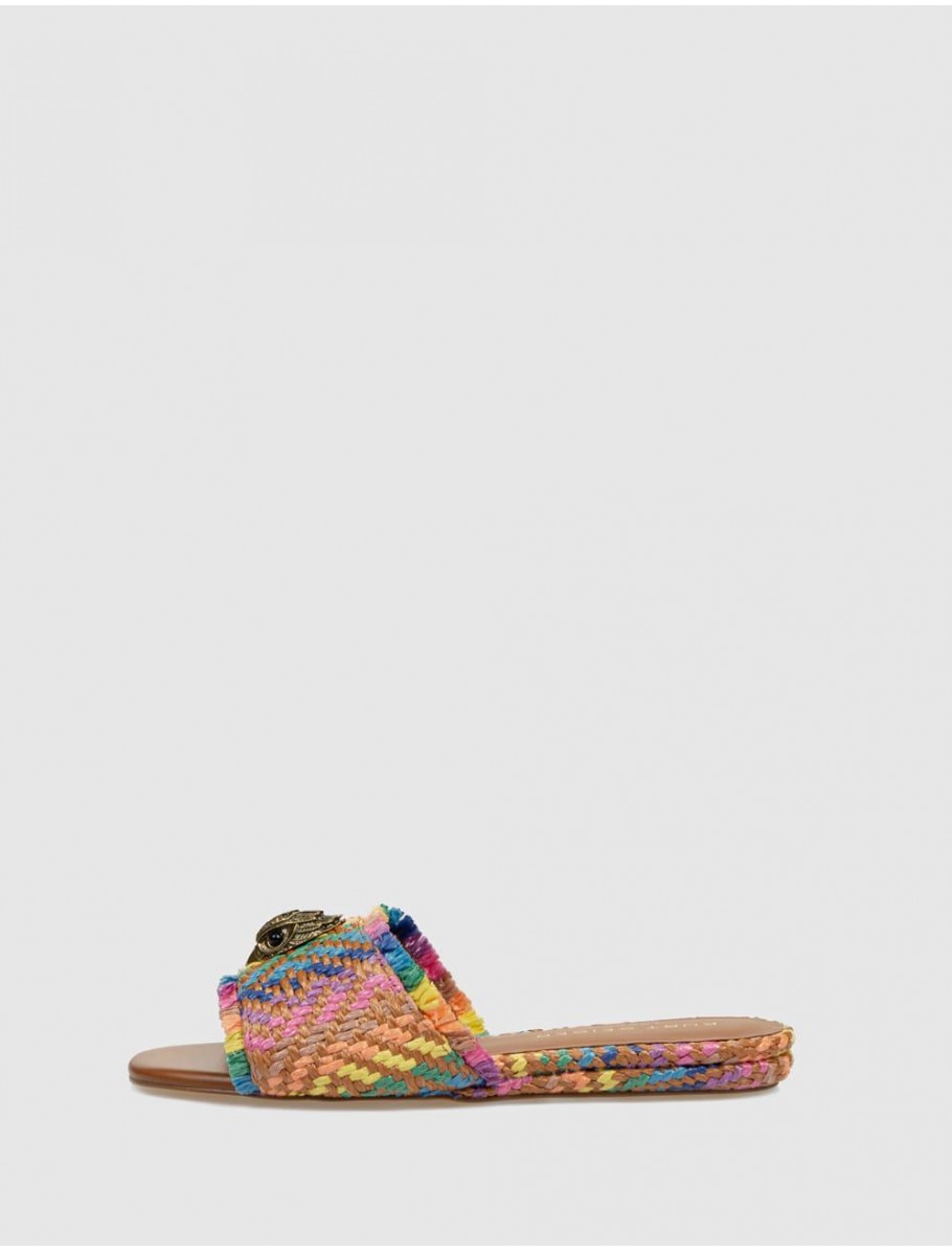 SANDALIA KURT GEIGER KENSINGTON FLAT SANDAL MULTI