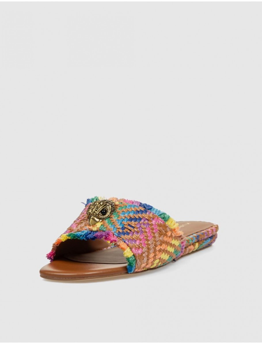 SANDALIA KURT GEIGER KENSINGTON FLAT SANDAL MULTI