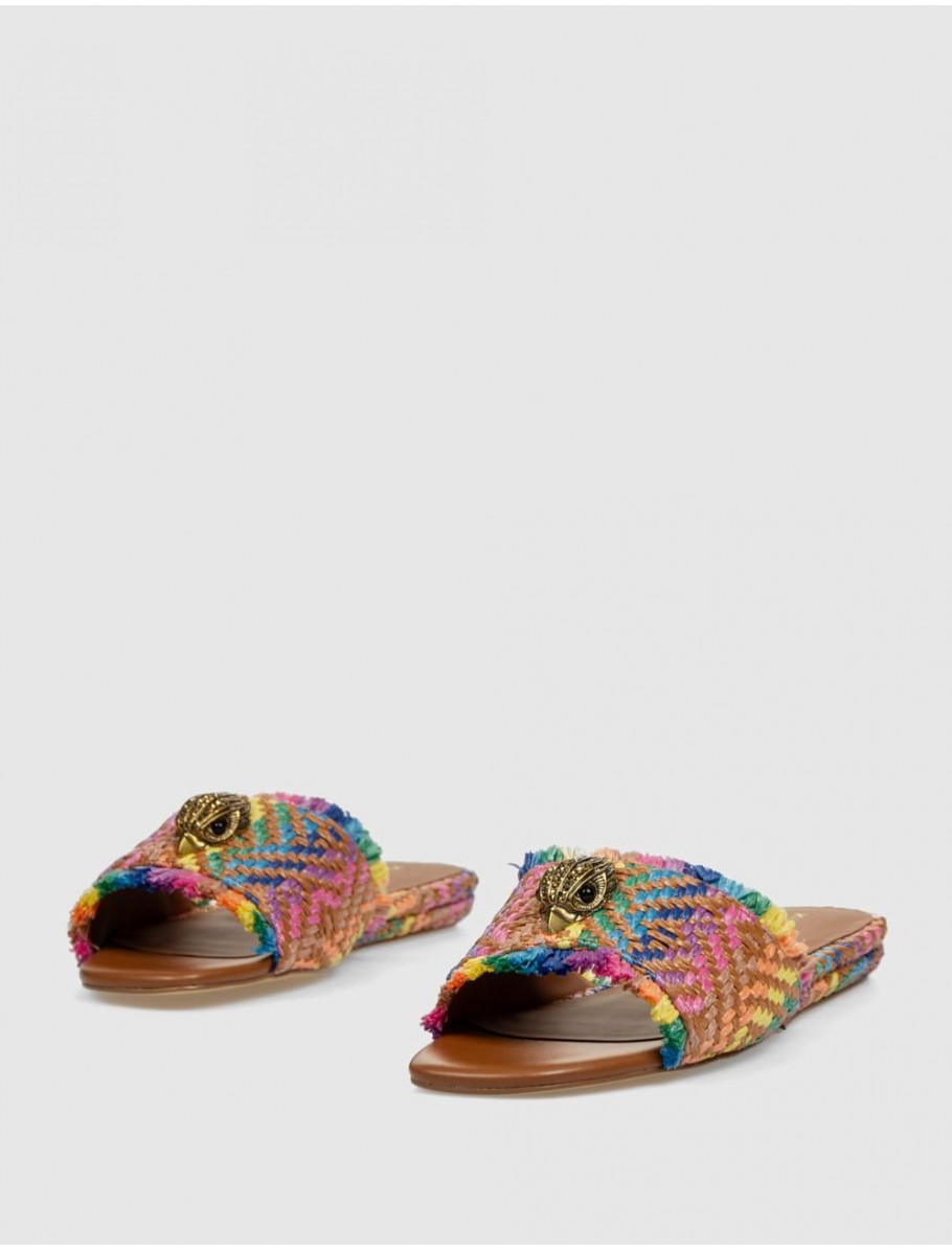 SANDALIA KURT GEIGER KENSINGTON FLAT SANDAL MULTI
