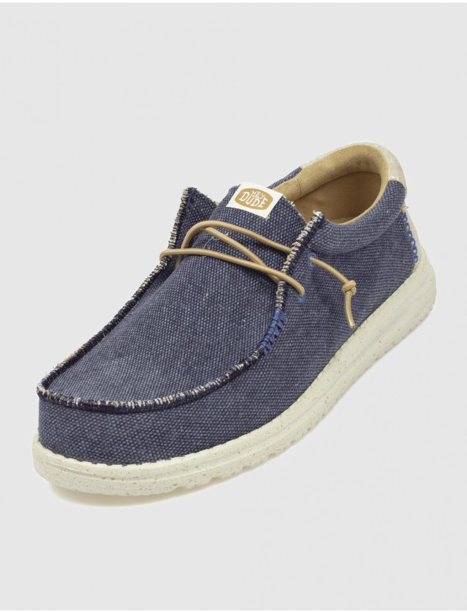 ZAPATILLA DUDE WALLY COASTLINE JUTE MARINO