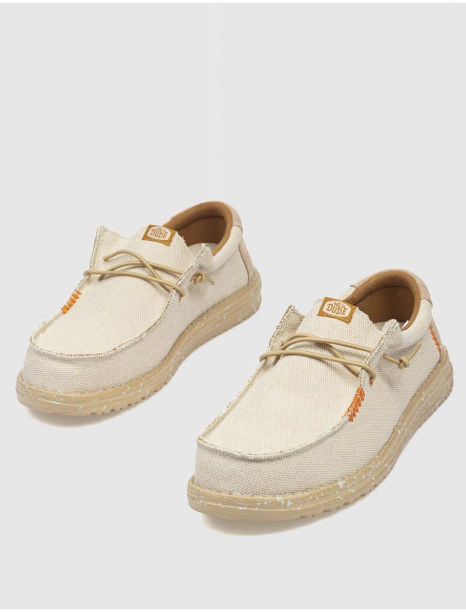 ZAPATILLA DUDE WALLY COASTLINE JUTE TAUPE