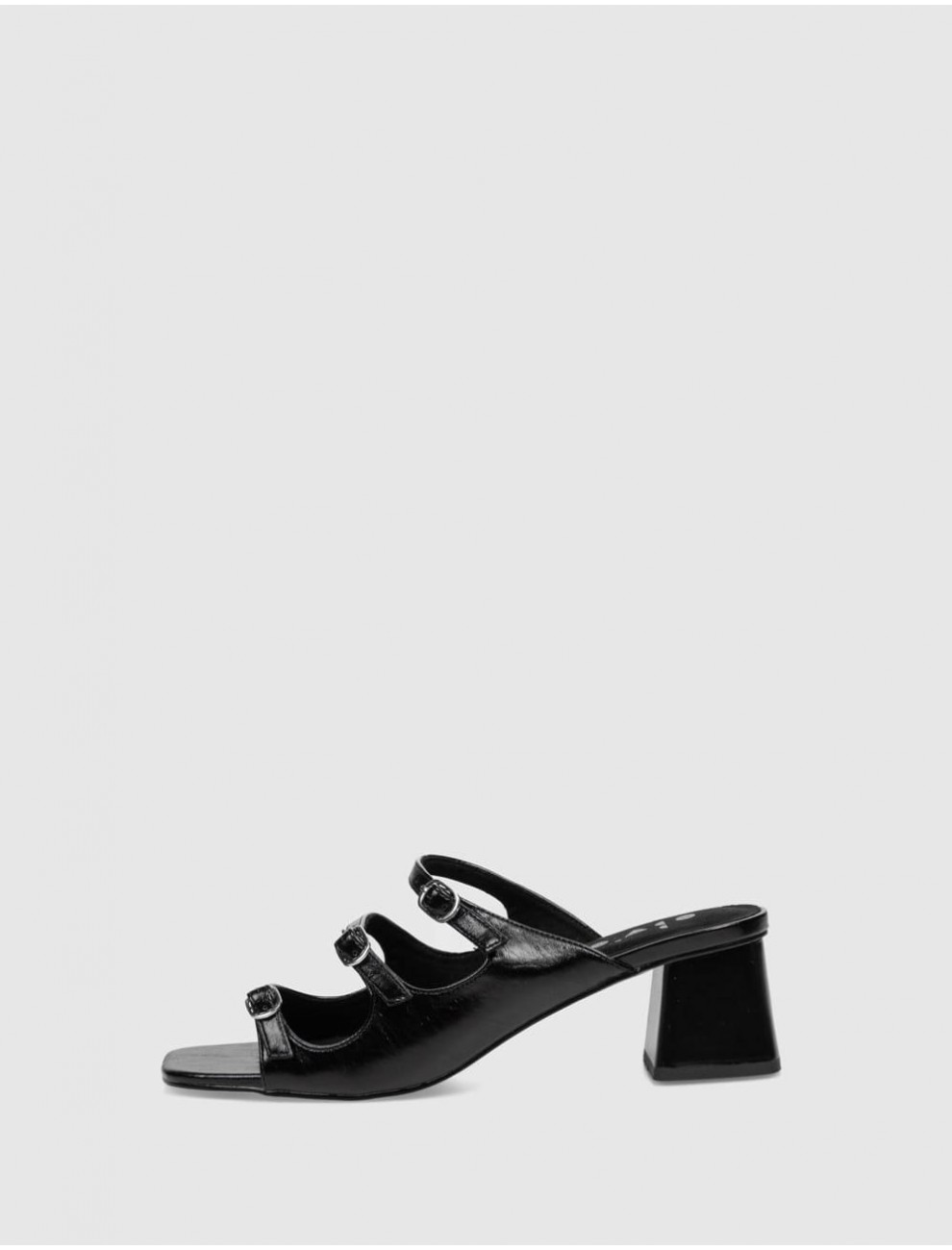 SANDALIA OBVIO SHOES BIANCA NEGRO