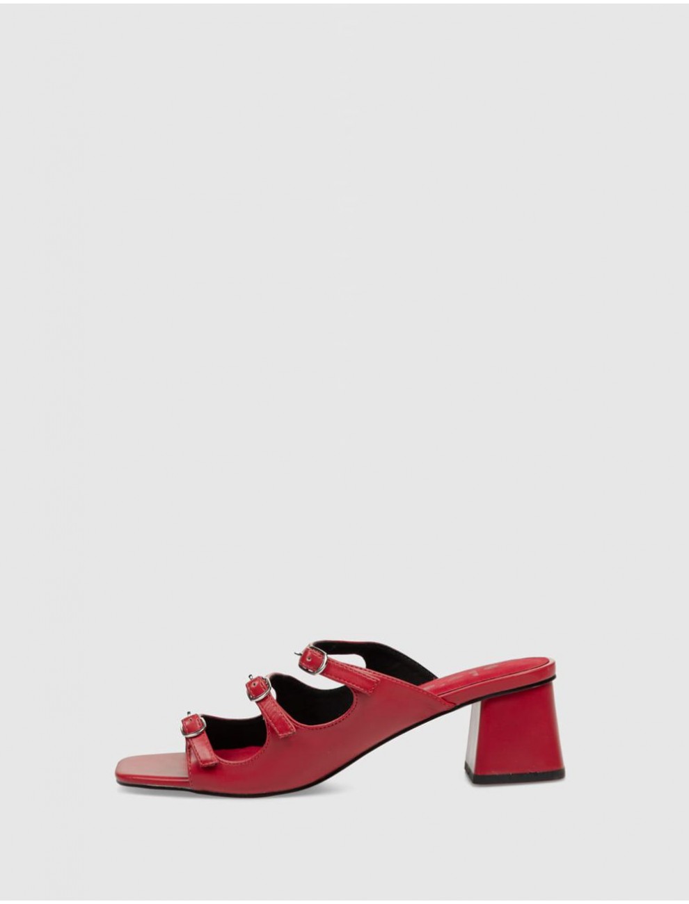 SANDALIA OBVIO SHOES BIANCA ROJO