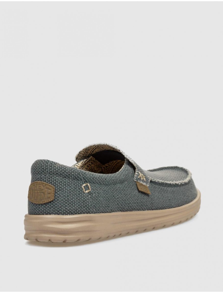 ZAPATILLA DUDE MIKKA BRAIDED AZUL