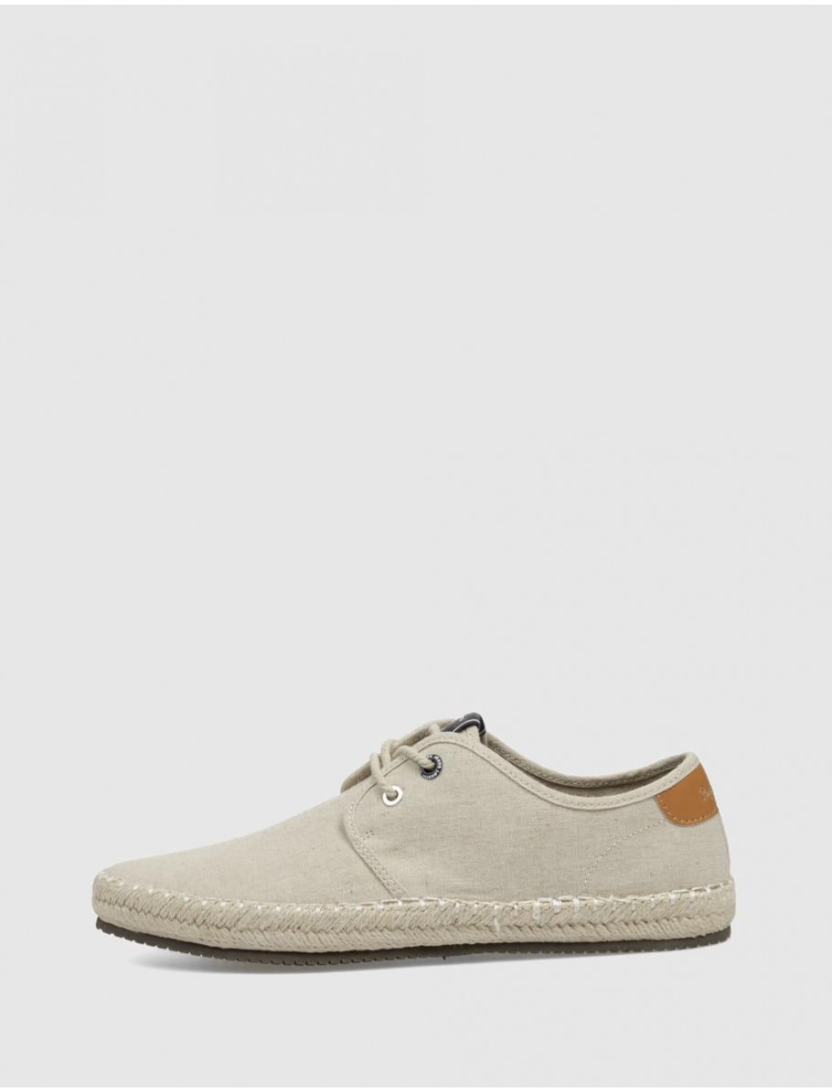 ZAPATILLA PEPE JEANS TOURIST CLASSIC LINEN BEIG