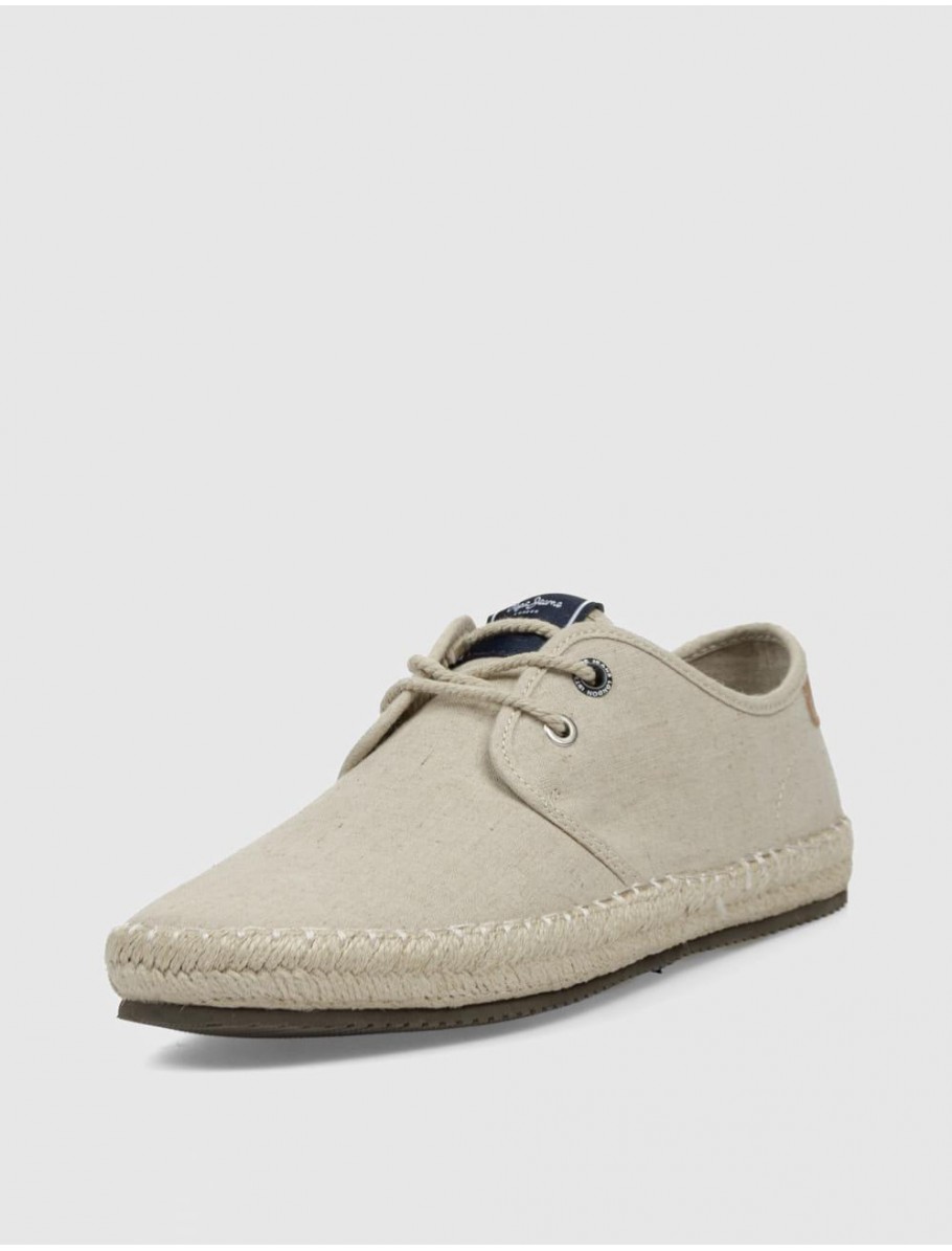 ZAPATILLA PEPE JEANS TOURIST CLASSIC LINEN BEIG